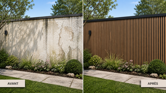 Comment rénover une façade abîmée avec un bardage métallique effet bois ?