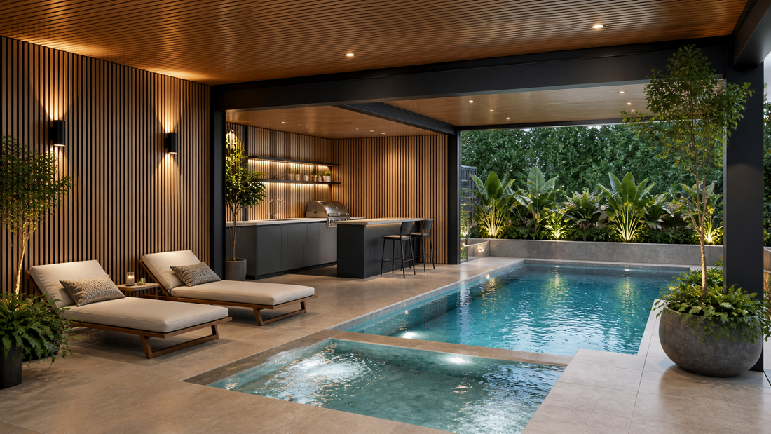 Comment habiller les murs d’une piscine intérieure ou d’un pool house ?