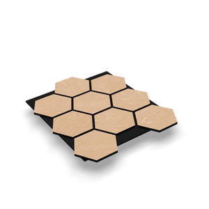 Acoupanneau Hexago - Panneau acoustique hexagonal