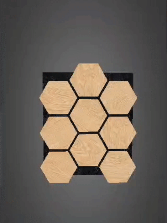 Pack Modèles 3D - Acoupanneaux® Hexago