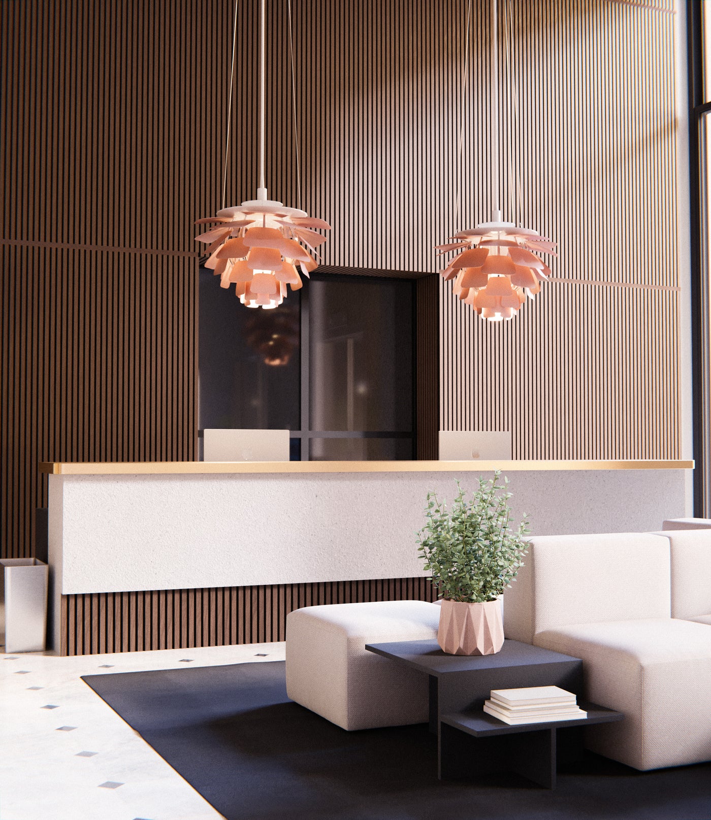 Panneau acoustique ignifugé