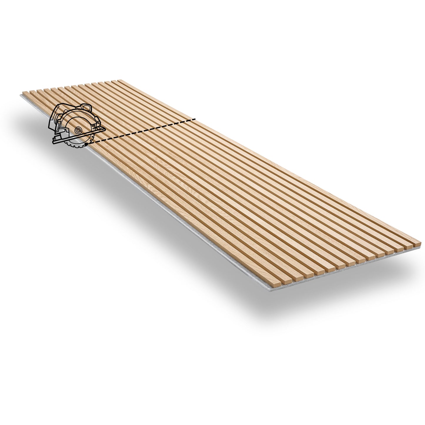 Acoupanneau - Panneau acoustique en tasseaux de bois