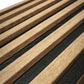 Vue rapprochée Bardage métallique effet bois Wood Vibe