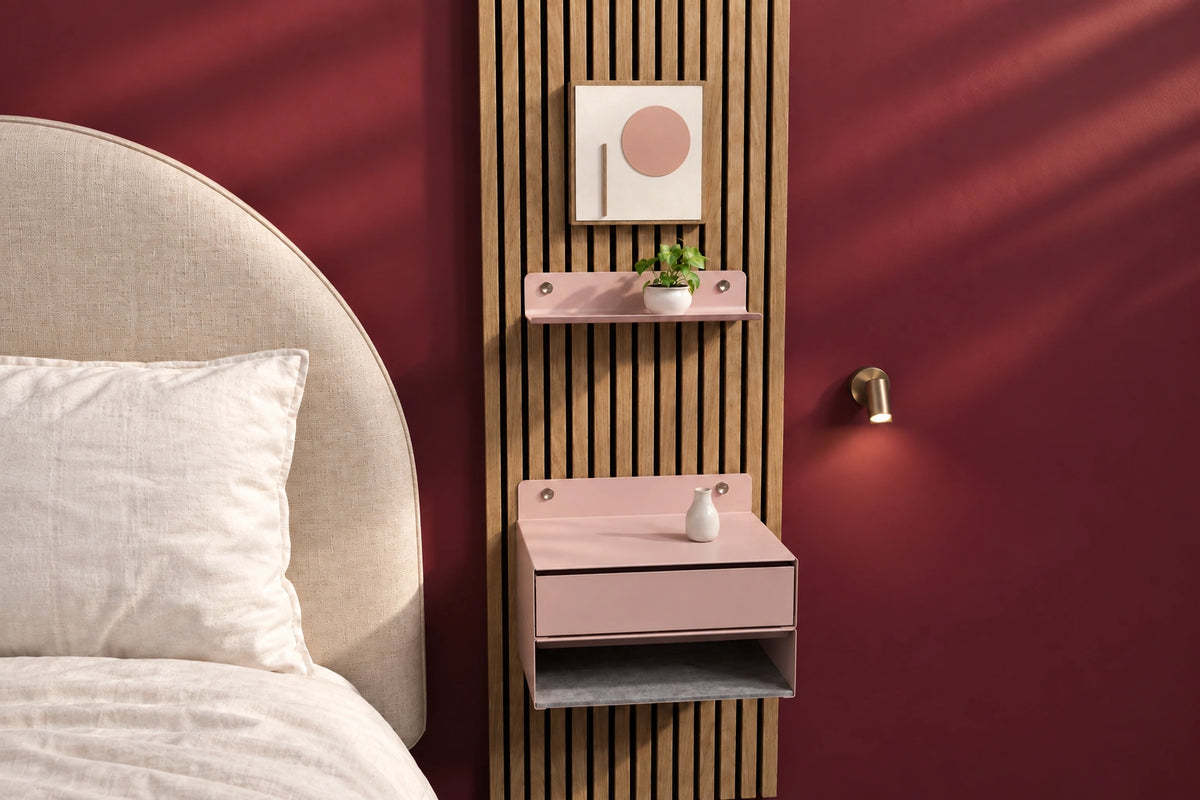 Composition d’inspiration associant étagères et meubles MODULO Wood Vibe