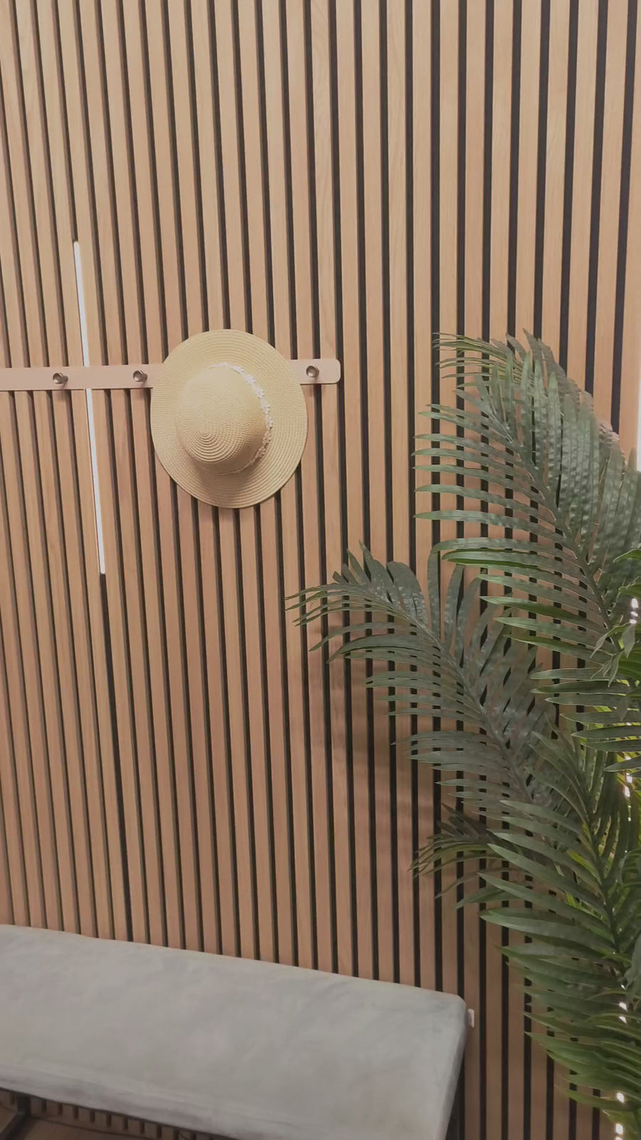 Porte-manteau SNAP cinq crochets Rose Aylin — vidéo en situation