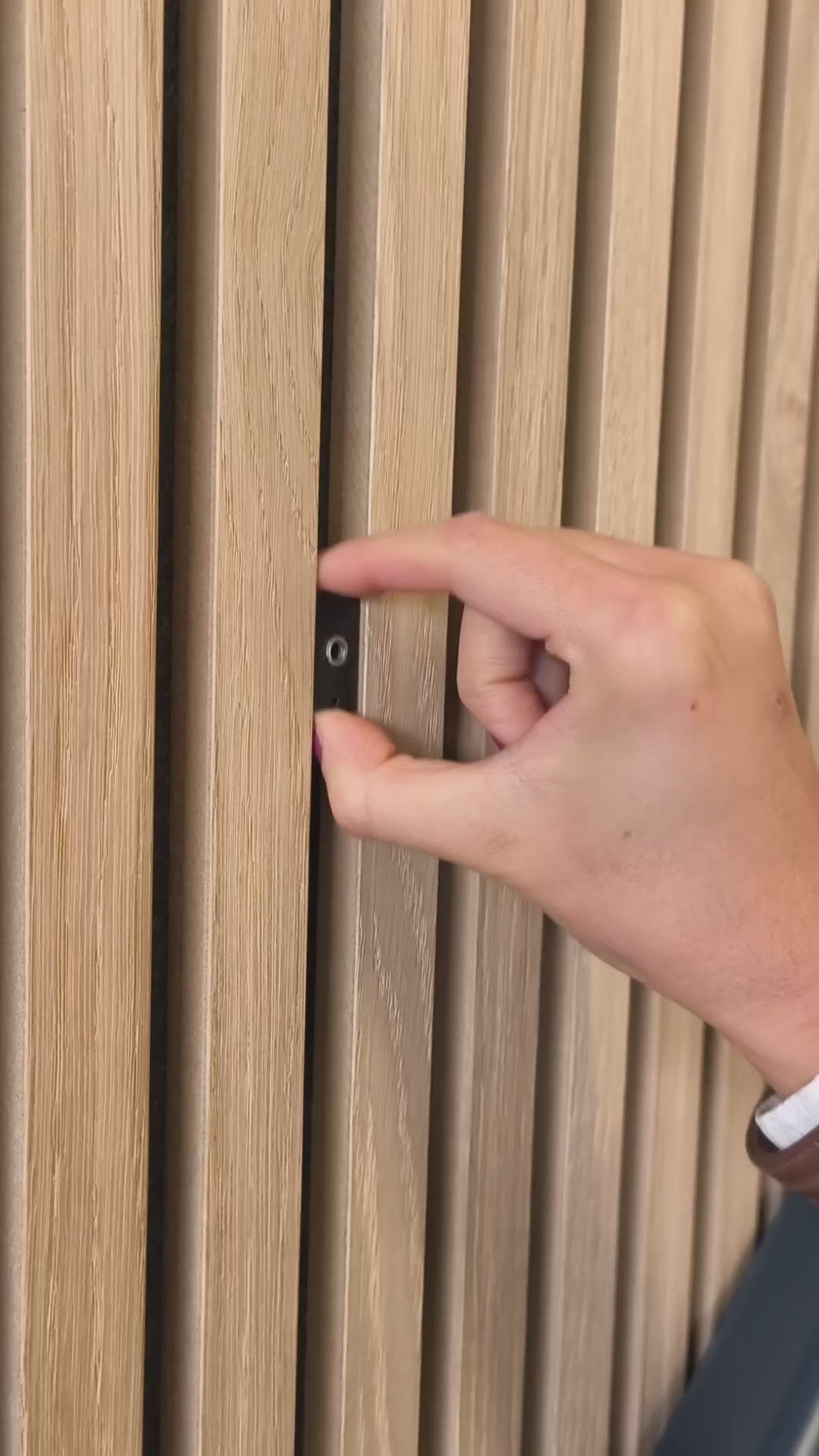 Installation et retrait du Snap entre les tasseaux — Wood Vibe